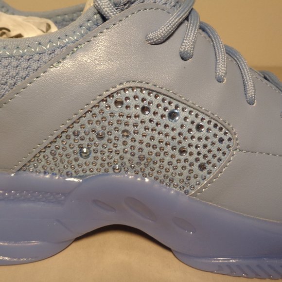 Madden NYC Size 6 M MAXIMA Blue Rhinestones Sneakers New Women's Shoes - Picture 4 of 16